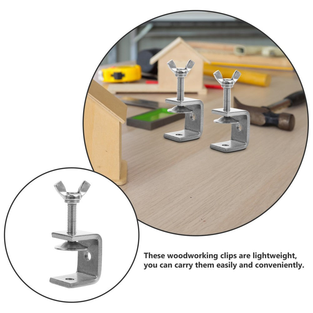 2pcs -clamp Heavy-duty Woodworking Clamp High Strength C Clamps For