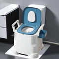 Mobile Odorless Adult Bedside Commode Detachable Armrests For Elderly Use