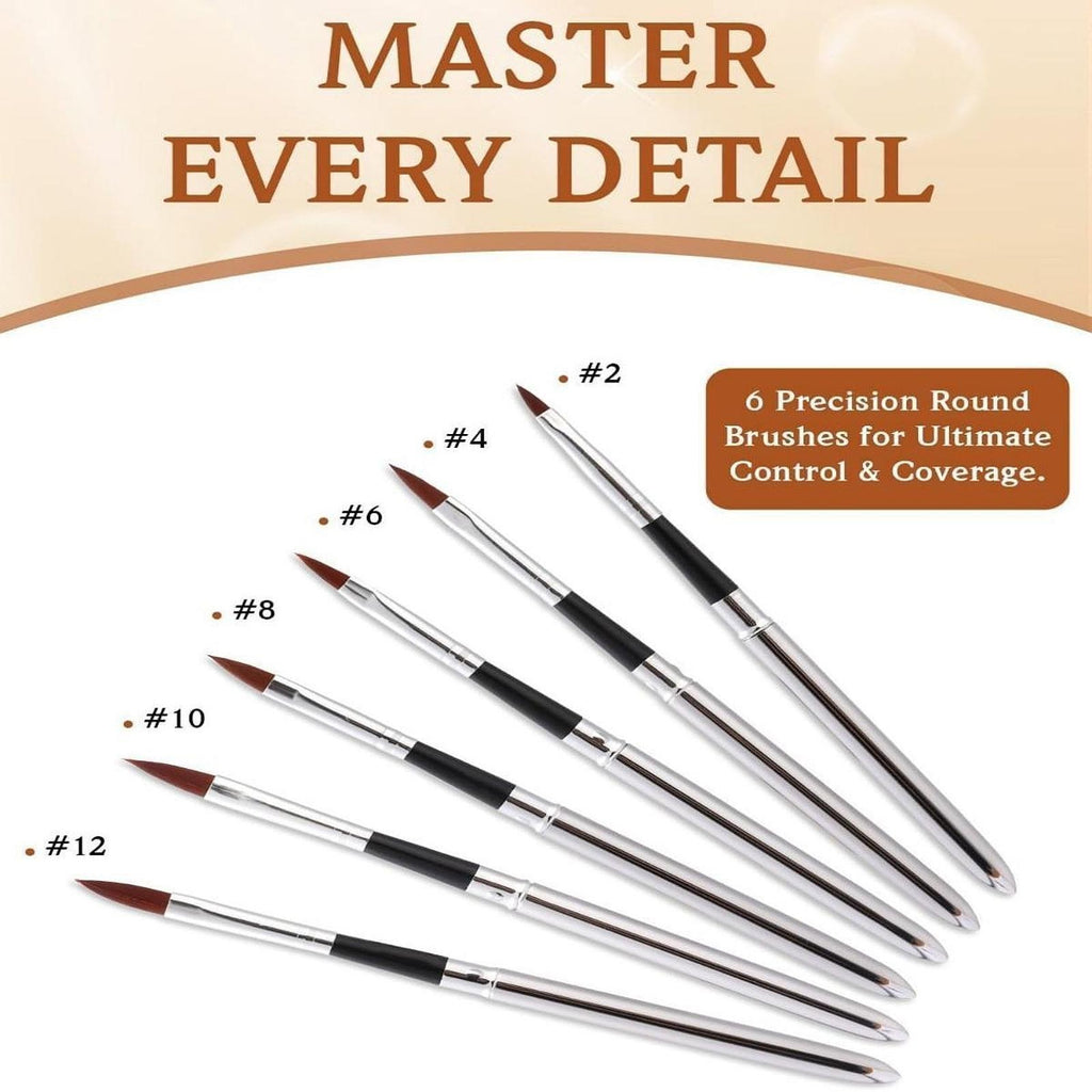 Travel Watercolor Brushes Retractable Painting Brush Set for Watercolor