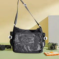 Women Ita Bag Teenagers School Bag Multi-pockets Adjustable Strap Chic Hobo Bag