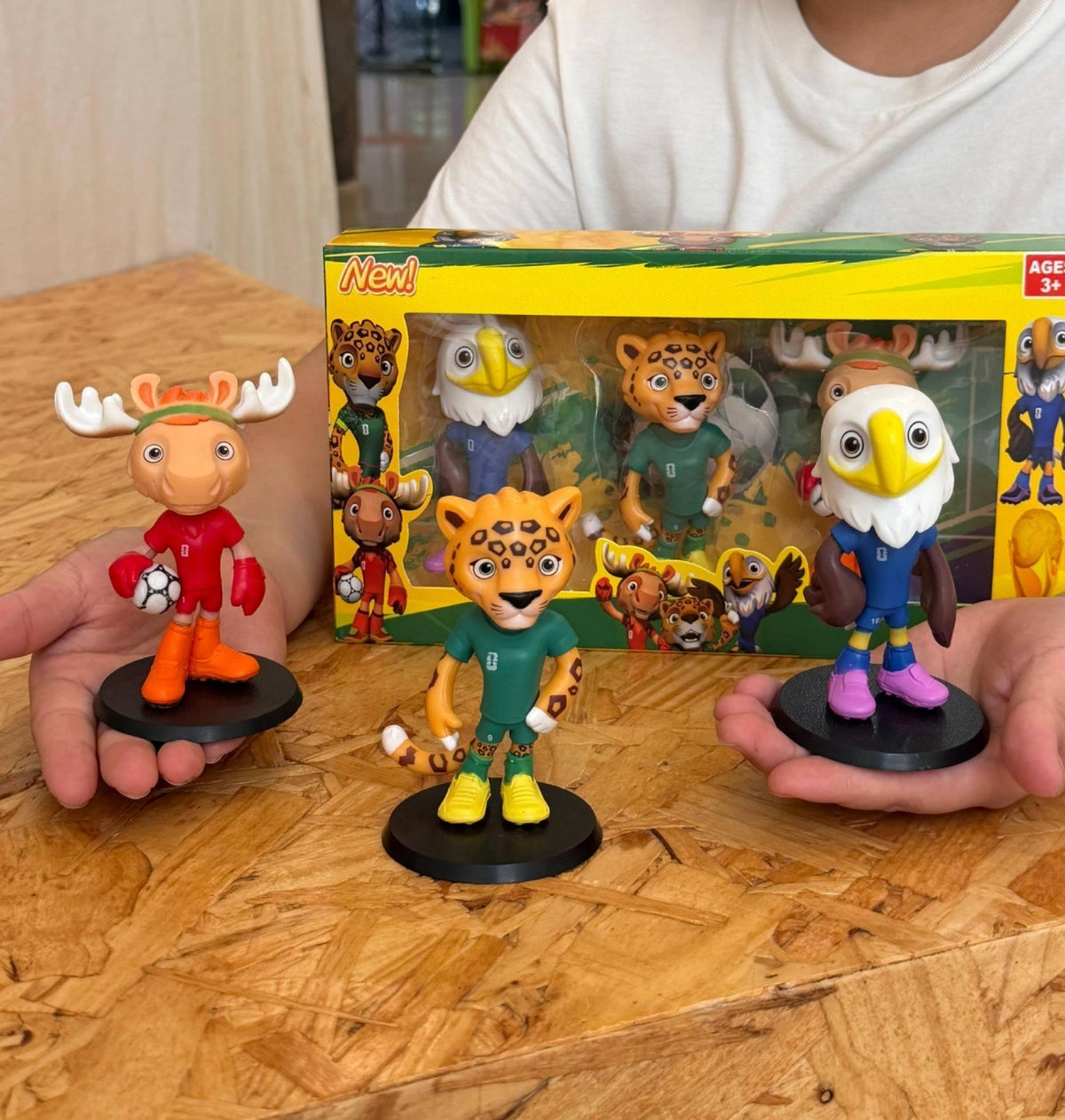 2026 World Cup mascot figurine Football Match Mascot Model Sports Collectibles