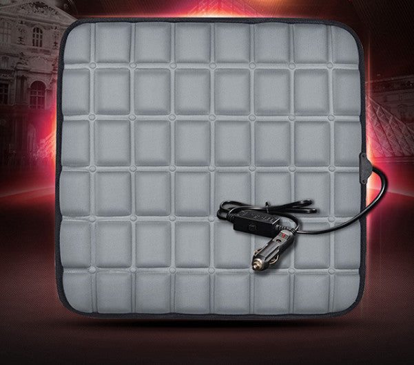 12V Car Seat Pad Cushion Cover Electric Heating Heater Warm Heated Mat Universal