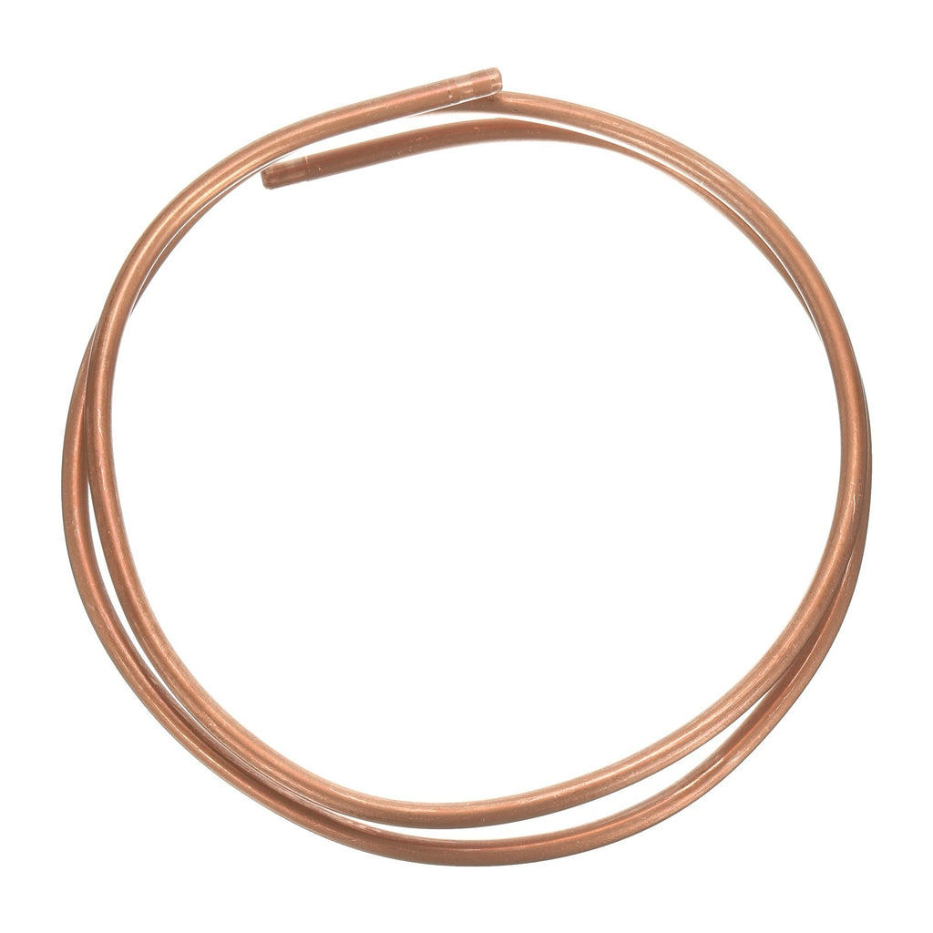Copper Tube 3/16'' OD x 3.28Ft Refrigeration Flexible Pipe Seamless Hollow