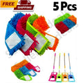 5 x Micro Fiber Floor Mop Cleaner Extendable Refill Head Tile Wet Dry 4191 A