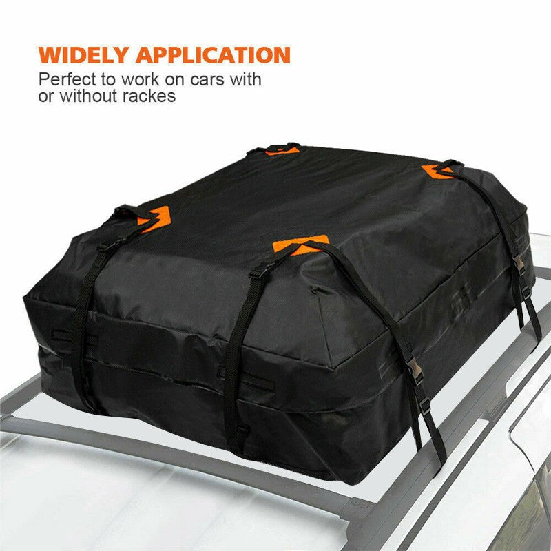 Universal Car Travel Roof Bag Cargo Storage Rack Luggage Carrier Box Waterproof