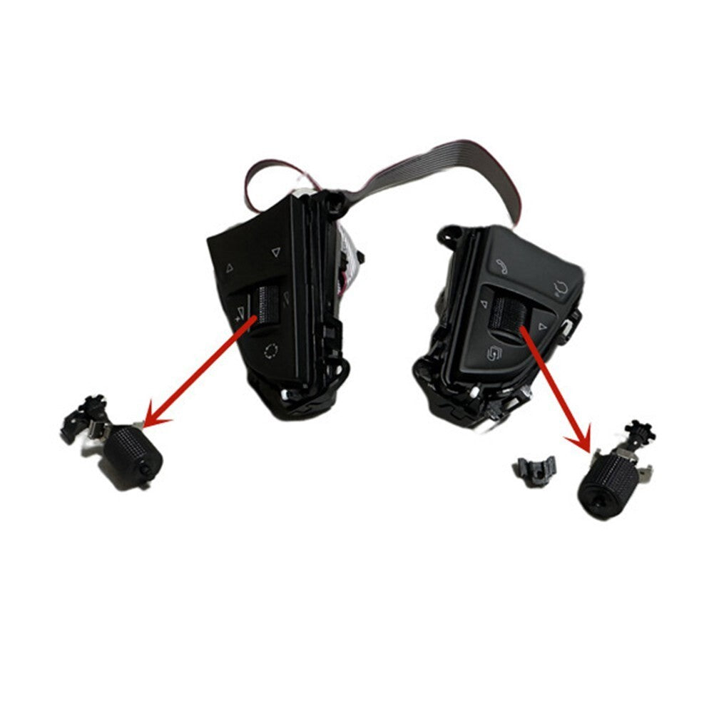 For Skoda Steer Switch Roller OEM Number 5ED919179 Easy Installation Black
