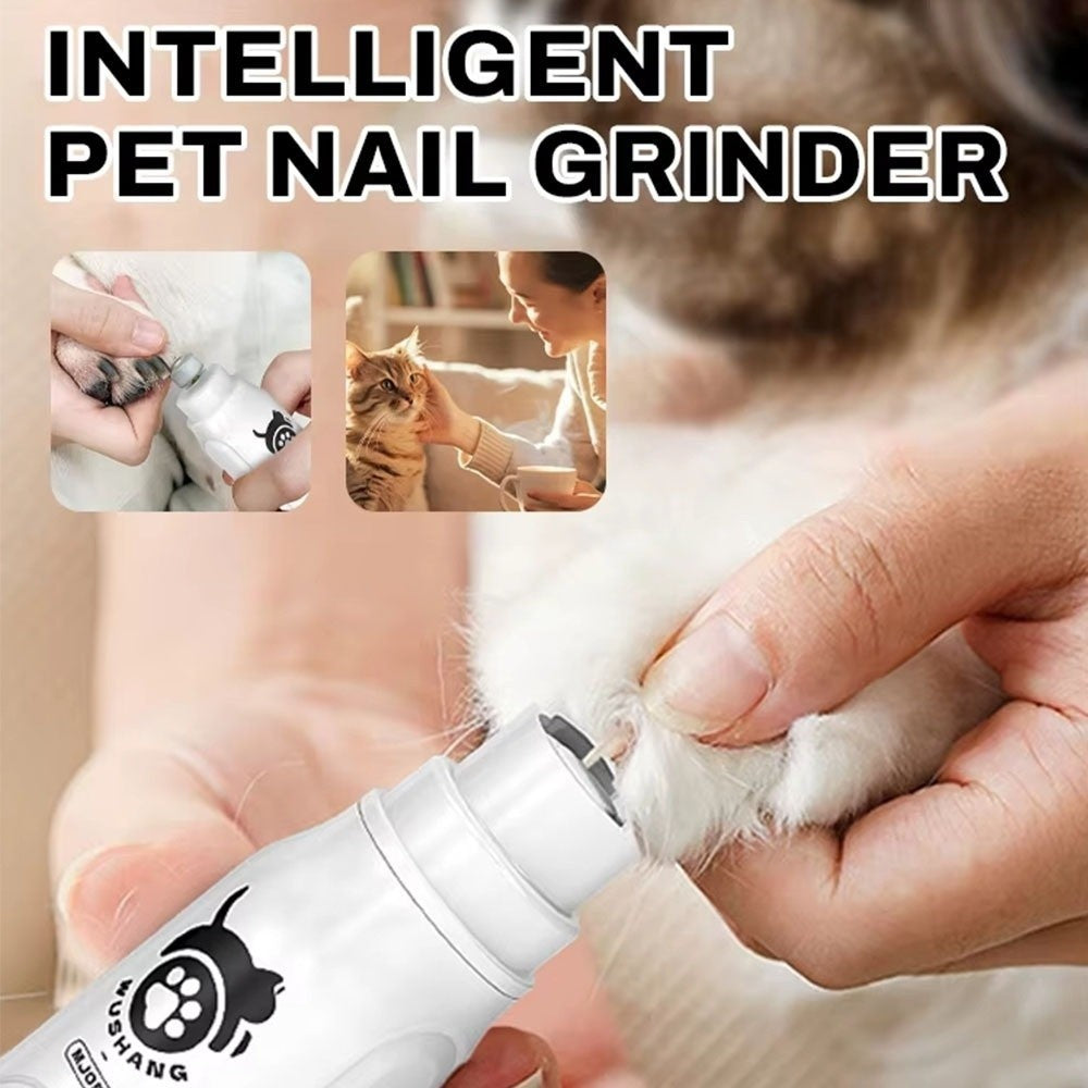 LED Light Electric Dog Nail Clippers Pet Nail Clipper  Cat Paws Care