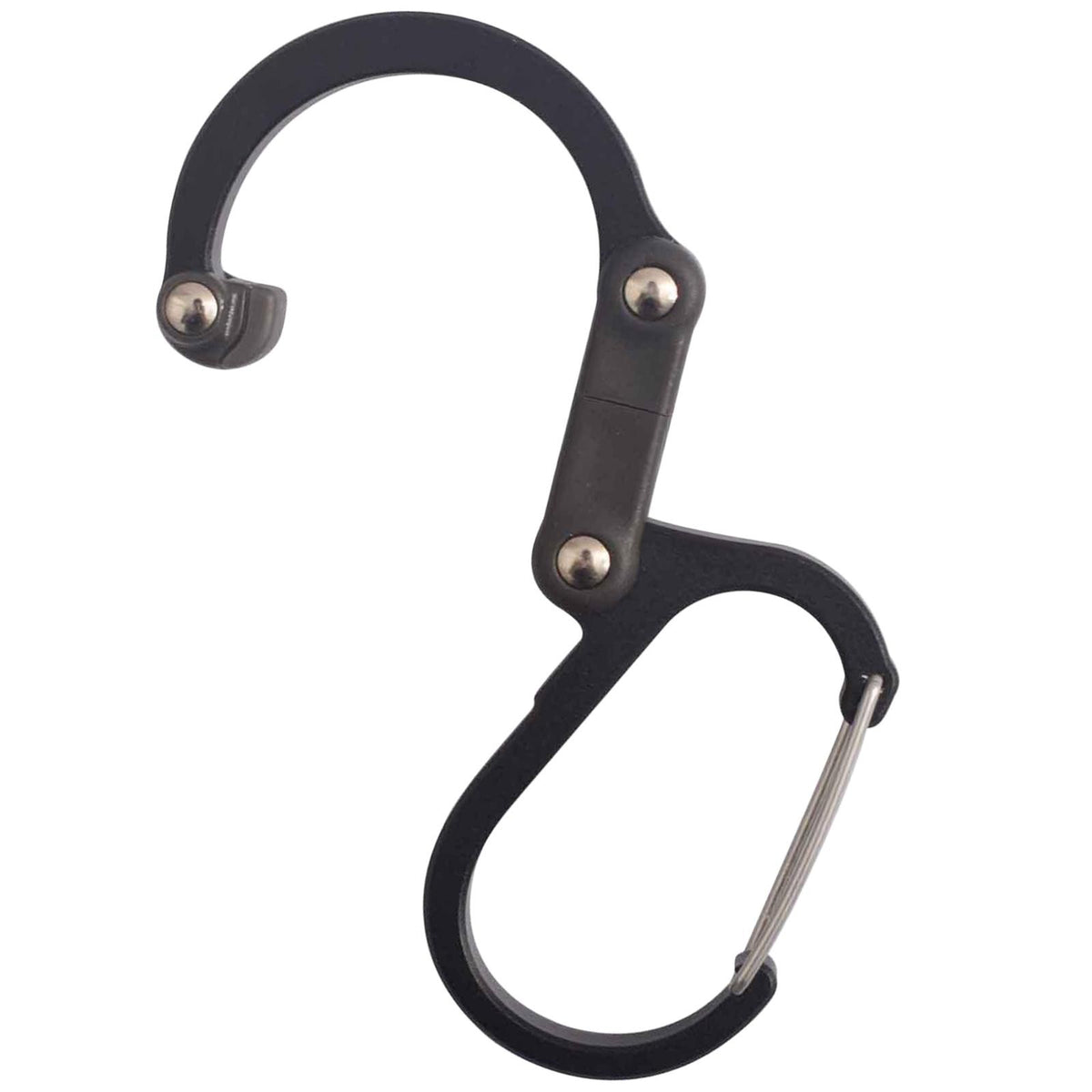 Multi-Functional Carabiner Clip Hook Hanging Buckles Travel Bag Backpack Hanger