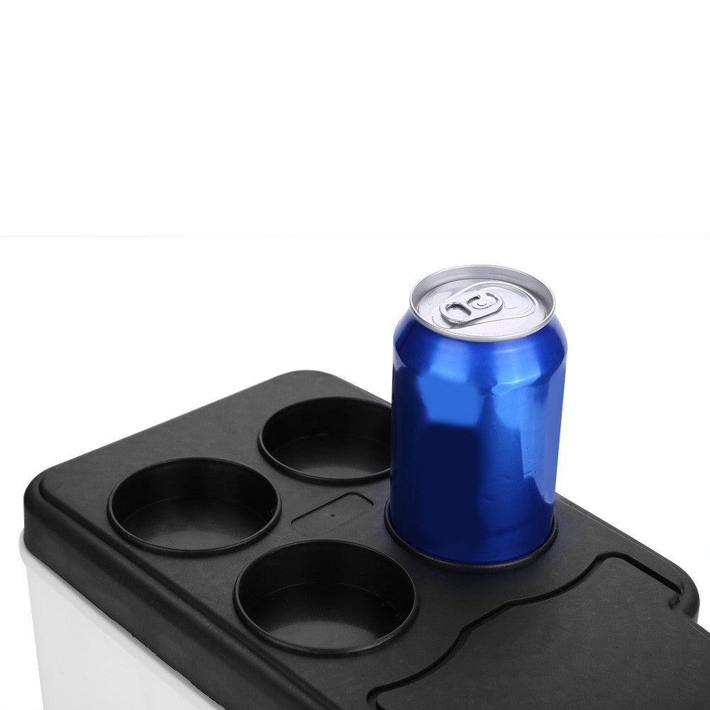 12V 6L Portable Car Refrigerator Mini Food Drinks Warmer Cooler Fridge BL
