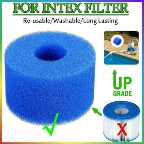 10Pcs Sponge for Intex Pure Spa Reusable Washable Foam Hot Tub Filter Cartridg