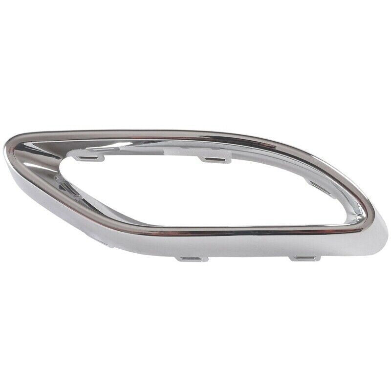 Left+Right Rear Exhaust Pipe Trim Bezel Fit for Mercedes W205 W117W177 W253