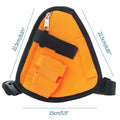 Radio Harness Bag Front Pack Triangle Chest Bag Pouch Walkie Talkie Adjustable