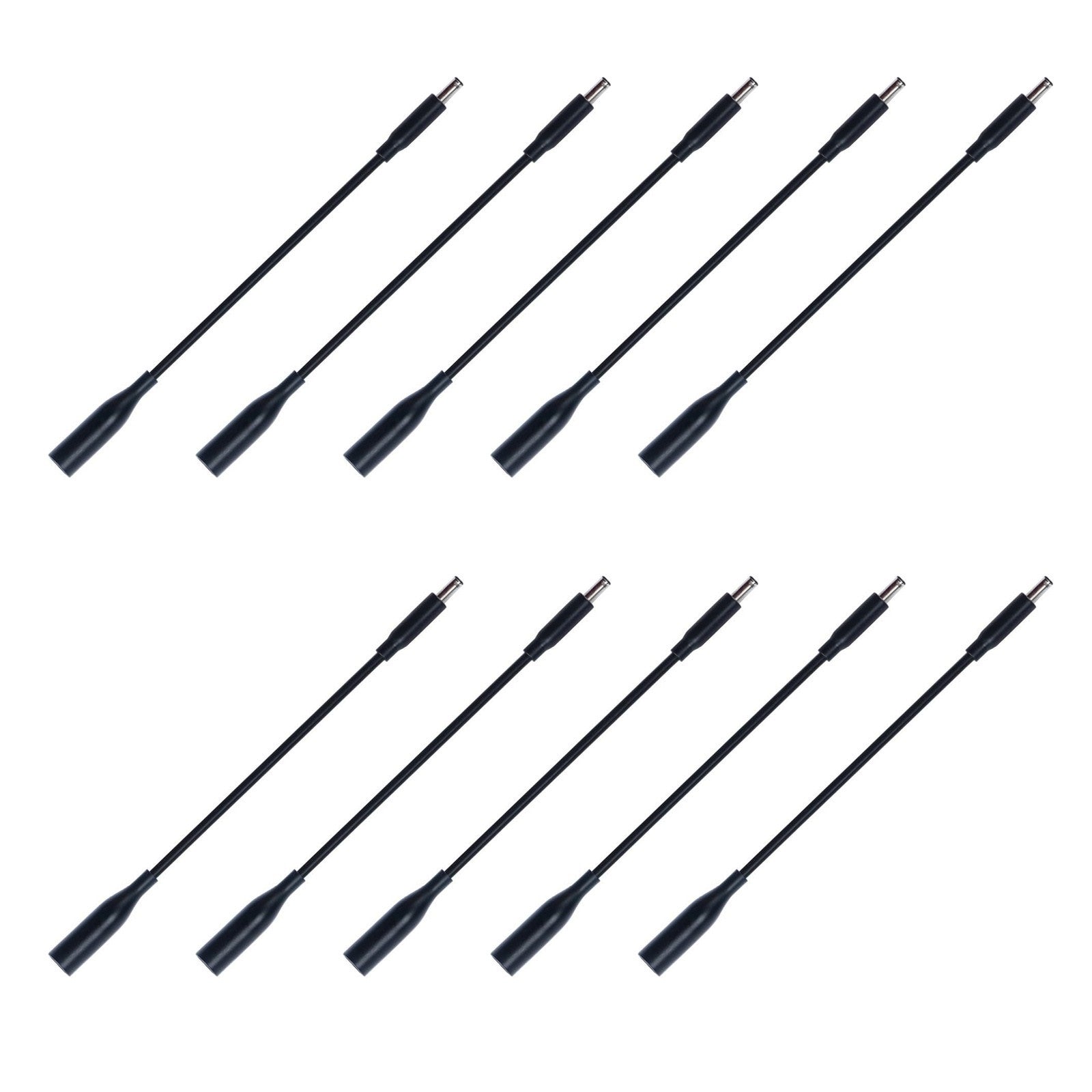 10PCS Dell Charger Adapter Cable 7.4mm Round Female To 4.5mm Male Plug New