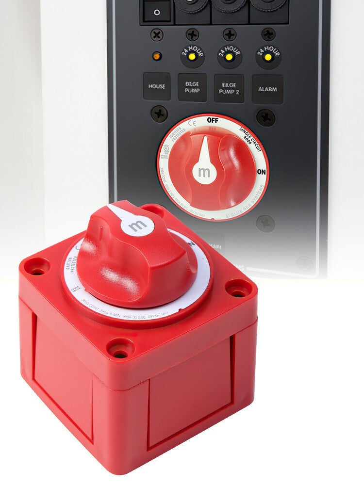 Blue Sea 6006 M-Series ON/OFF Battery Switch Single Circuit On/Off Marine Boat
