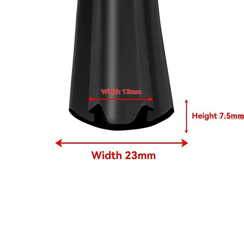 Rubber Sealing Strip for Car Roof Racks and Crossbars – 3 Meters per Strip