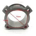 3"-4 Bolt To 3"-V Band Adaptor Turbo Exhaust Flange T3 GT35 Cast Flange Adapter