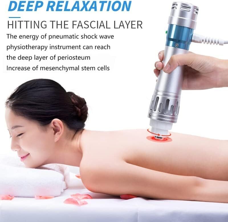 ESWT Focused Shockwave Therapy Machine Relieve Muscle Pain ED Treatment Handheld