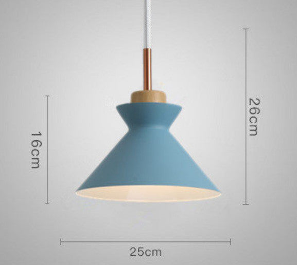 Wood Pendant Light Home Lamp Aluminum Chandelier Lighting Kitchen Ceiling Lights