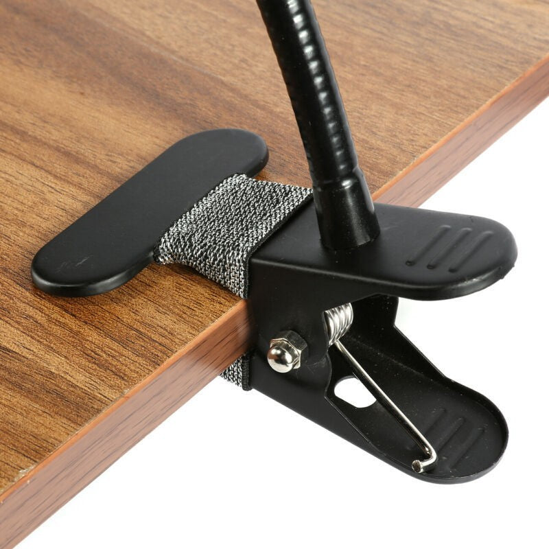 25 Inch Webcam Stand Flexible Desk Mount Clamp Gooseneck Stand