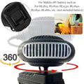 Space Heater Powered Electric Heater Fan For Makita 18V Battery with USB