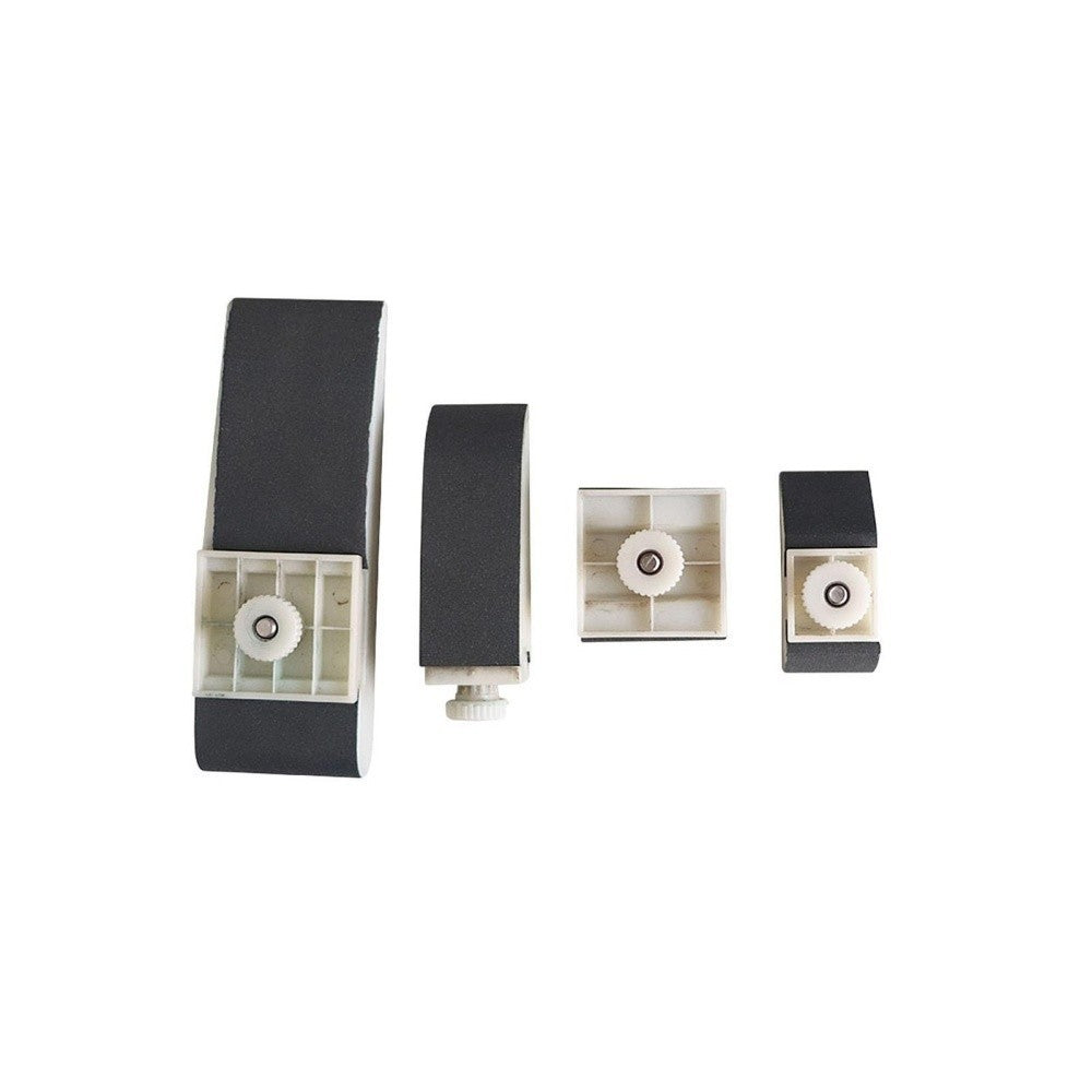 Hard Plastic Sandpaper Blocks Sanding Blocks Set Compact Size For Easy Handling