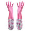 Long Cleaning Gloves Waterproof NEW Rubber Full Pond & Washing Gloves