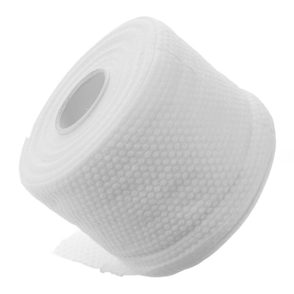 1 Roll Reusable Cotton Facial Towels Makeup Remover Pads Travel Cleansing Wipes