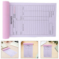 Purchase Order Book Mechanic Receipt Invoice for Financial Records