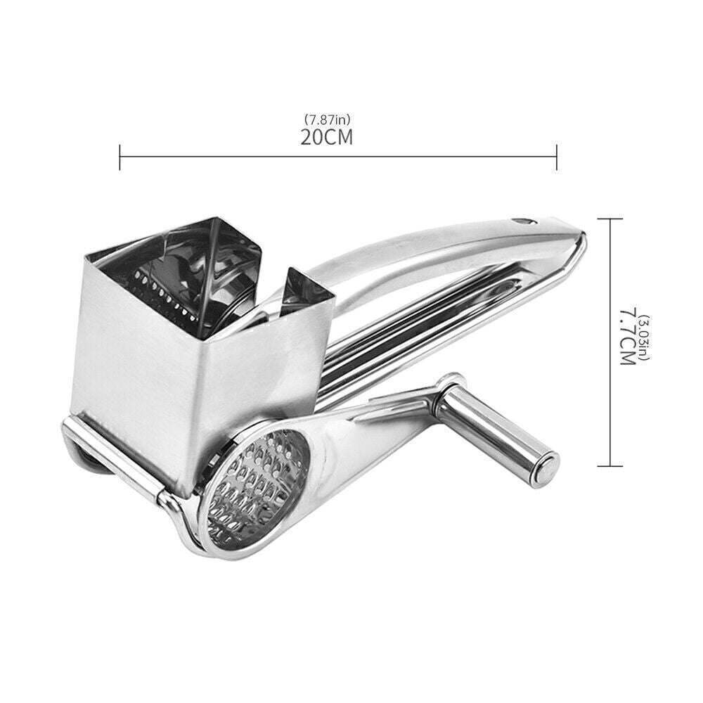 Stainless Steel Hand Crank Rotary Cheese Grater Vegetable