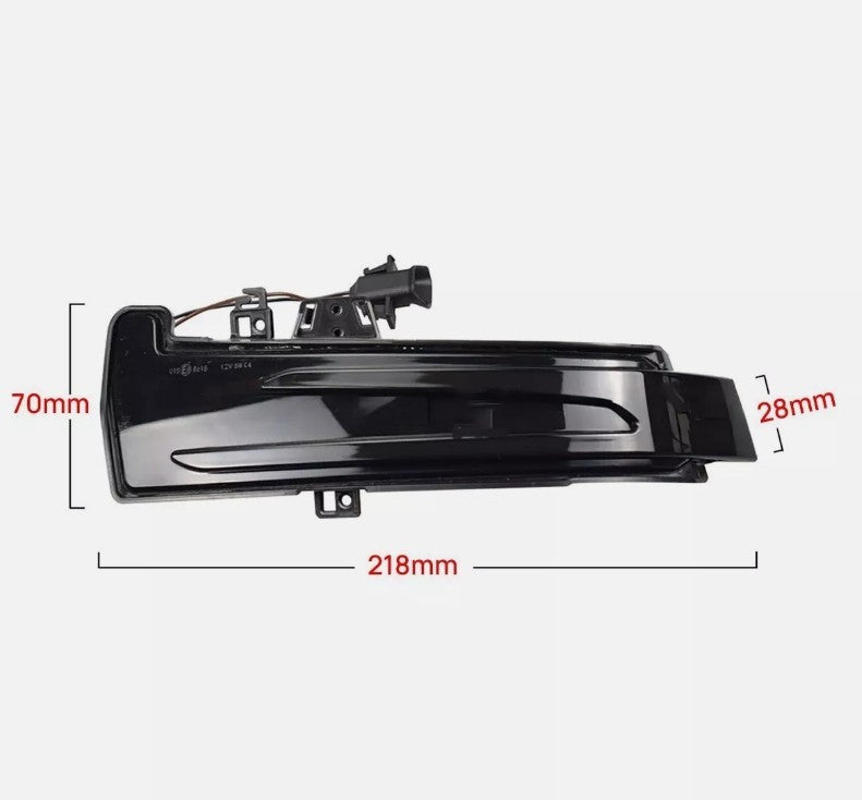 LED Dynamic Wing Mirror Indicator Turn Signal Light FOR Mercedes W204 W212 W218