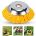 8" Grass Strimmer Head Trimmer Brush For Stihl Nylon Wire Wheel Garden Weed UK