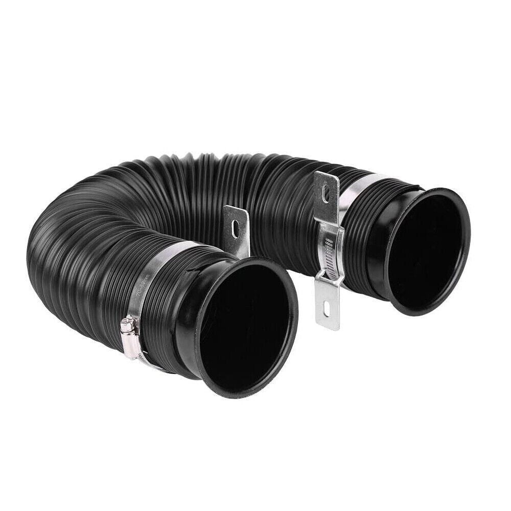 76mm 3 inch Universal Car Cold Air Intake Inlet Pipe Flexible Duct Tube Hose Kit