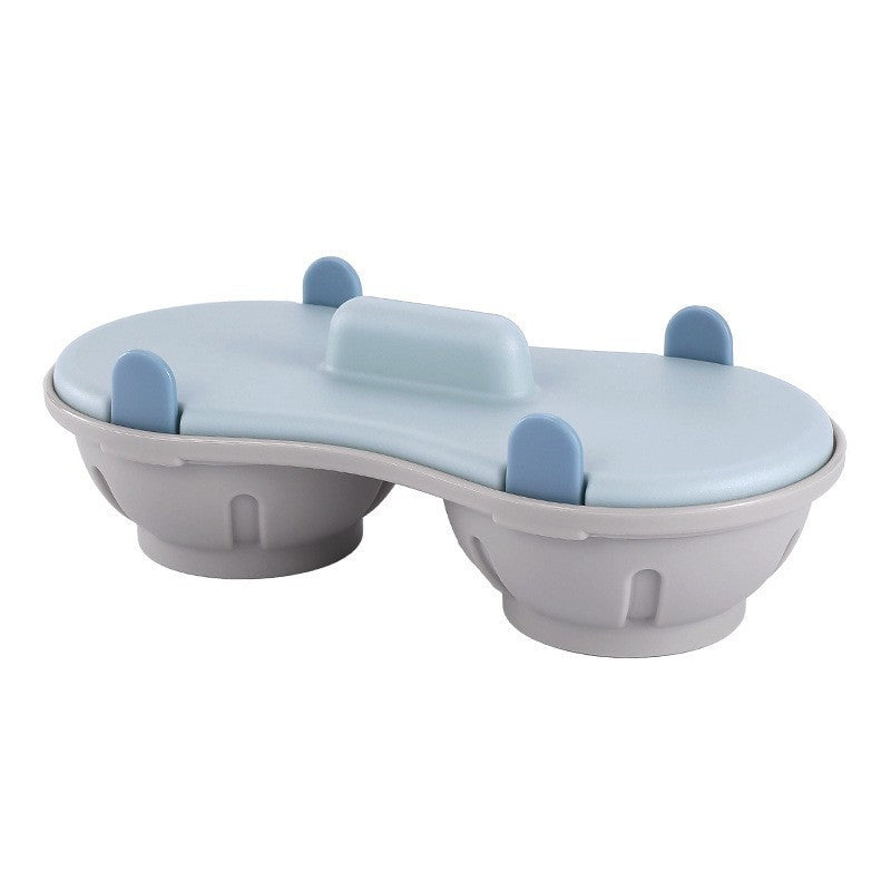 Microwave Cookware Cooker Egg Boiler Steamer Maker Poach Double Cup Eggs Poacher