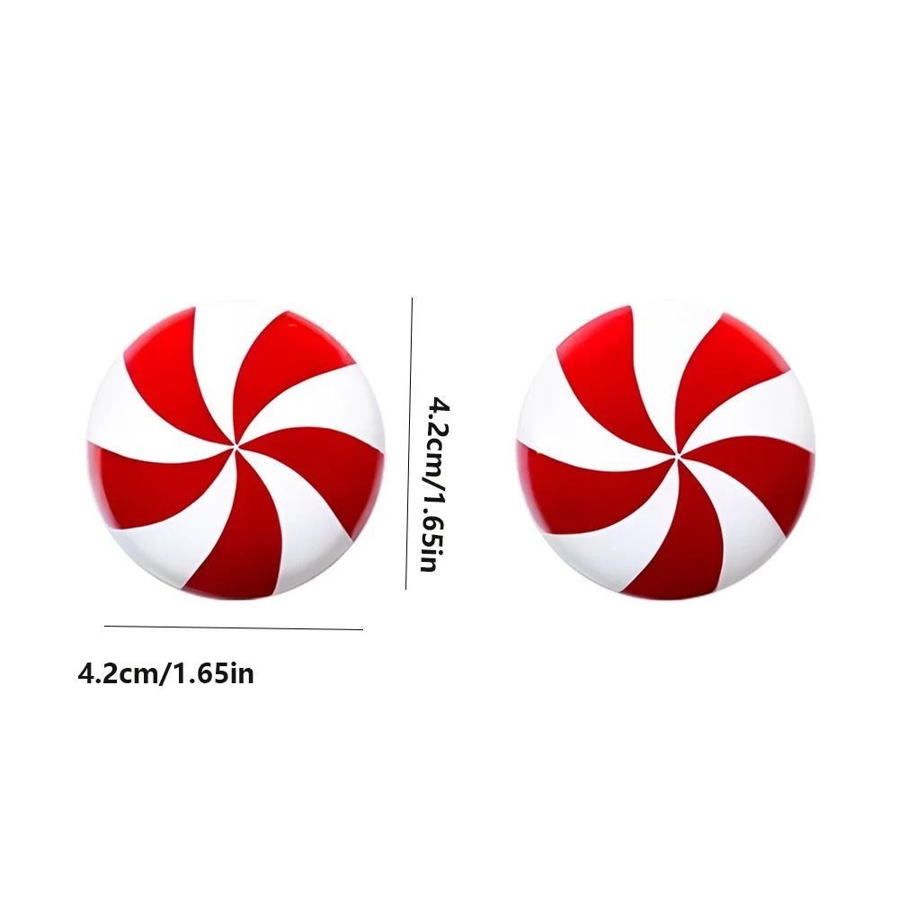10pcs Christmas Cabinet Knob Cover Xmas Tree Mini Cover Drawer Knob Button Cover
