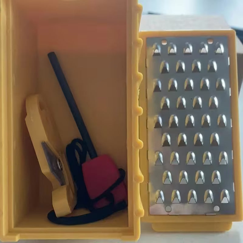 Lightweight Tinder Maker with Fire Starter – Portable Survival Tool for Outdoor