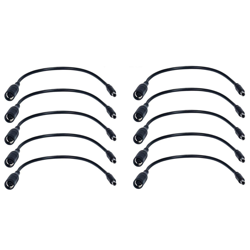 10PCS Dell Charger Adapter Cable 7.4mm Round Female To 4.5mm Male Plug New