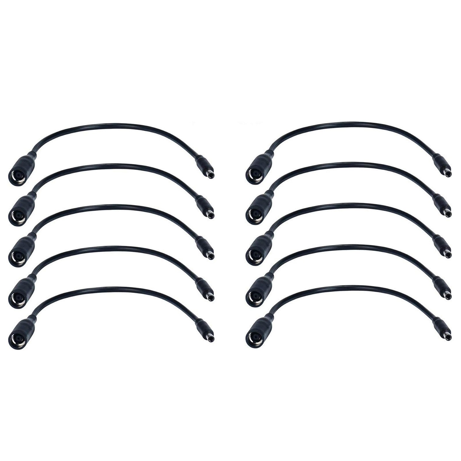 10PCS Dell Charger Adapter Cable 7.4mm Round Female To 4.5mm Male Plug New