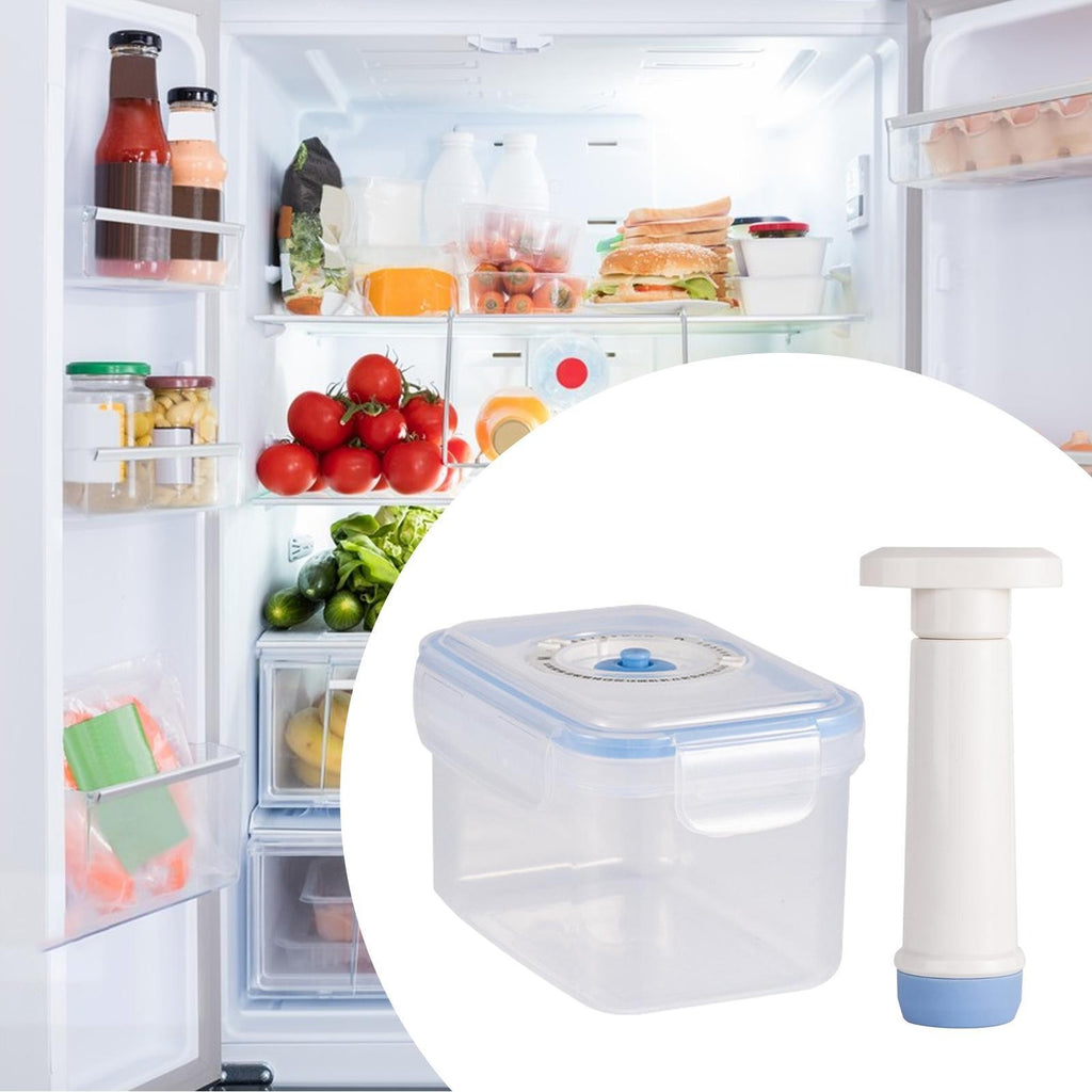 Vacuum Container with Pump, Food Sealed Container, Leakproof Multipurpose Fresh