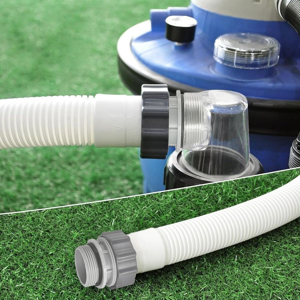 2 sets Short Pump Replacement Plastic Hose Convertion with 1xtape Fit for Intex