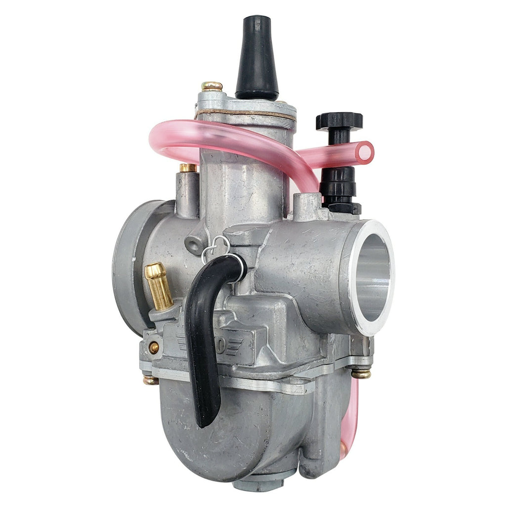 Motorcycle PWK28 28mm Carburetor W/Power Jet for Keihin 75cc-125cc Engine 2T 4T