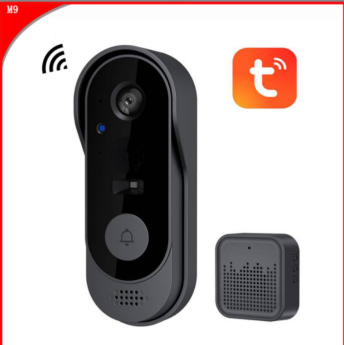 Wireless Smart Video Doorbell WiFi Security Camera Bell Phone Door Ring Intercom
