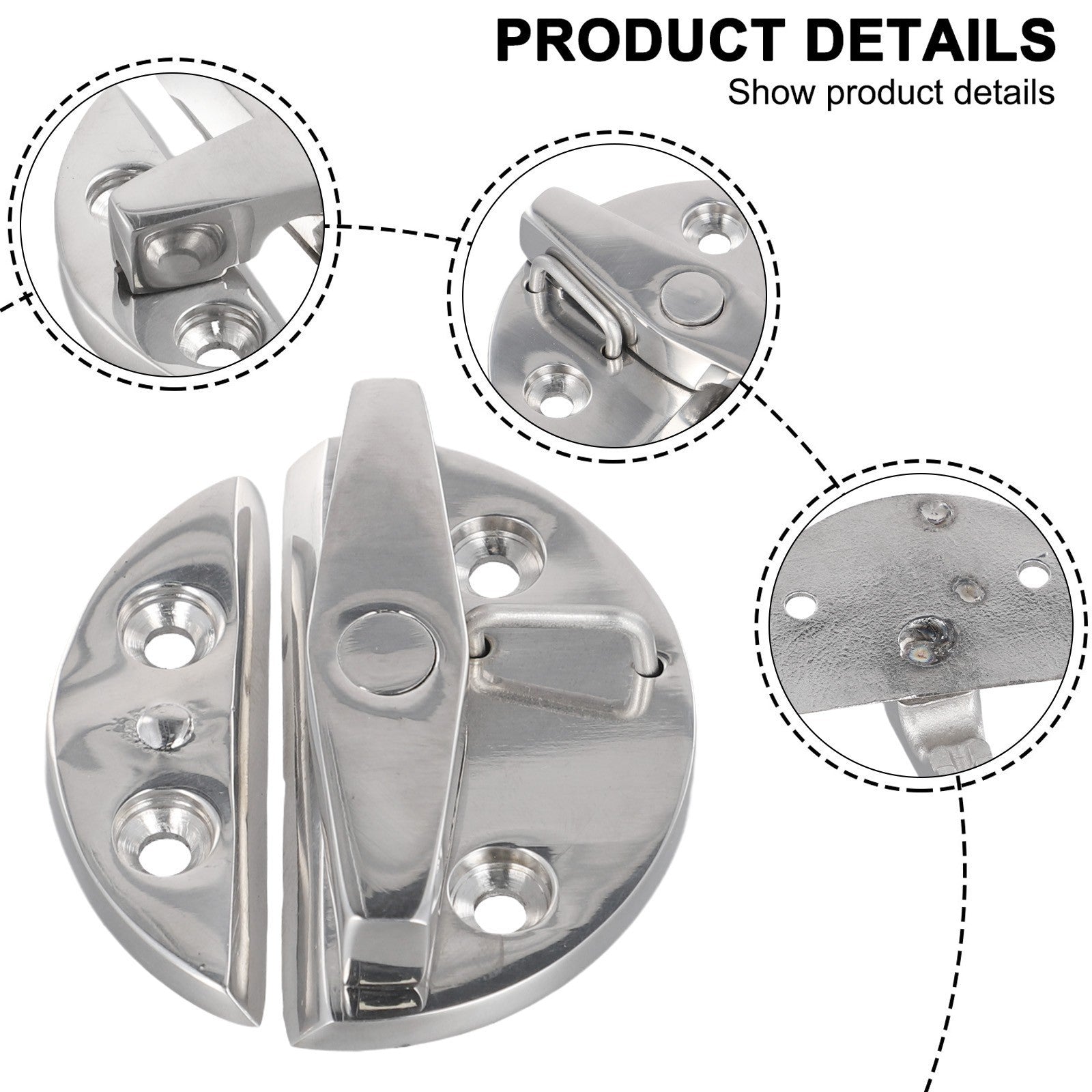User Friendly Marine Boat Door Catch Latch Quick and Simple Installation