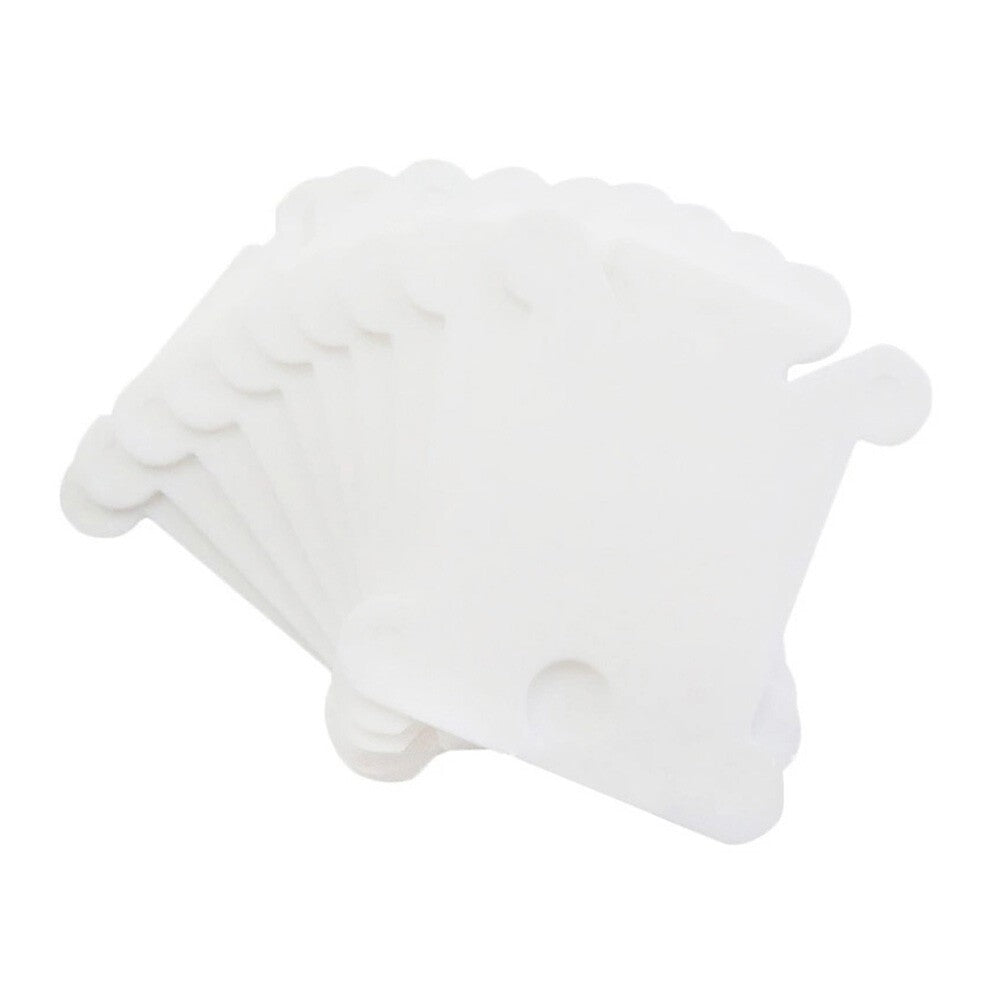 NEW 120pcs Plastic Floss Bobbins Cross-Stitch Embroidery Thread Organiser UK