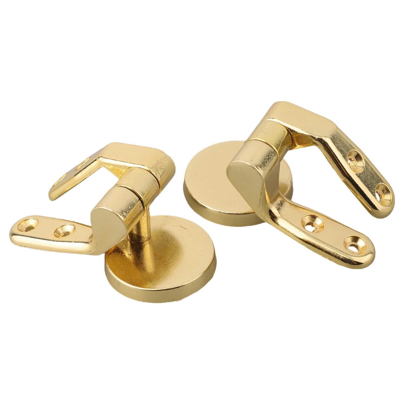 Zinc Alloy Gold Toilet For Seat Hinges Replacement Set for Lasting Use