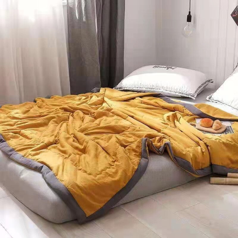 Cooling Blanket Cool Ice Summer Blanket Air Condition Healthy Sleep Thin Quilt