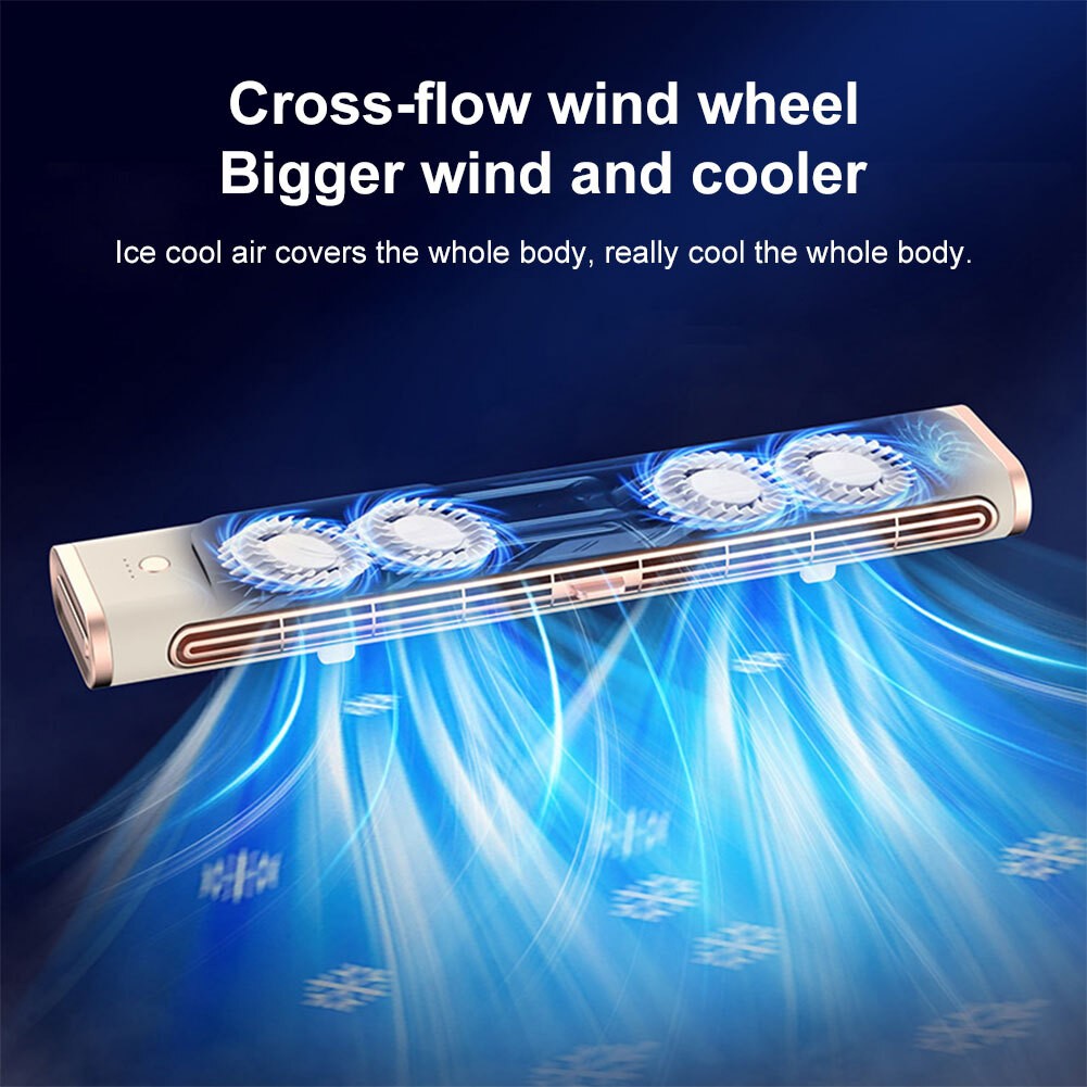 Air Cooling Cooler Free Standing  tower bladeless fan  3 Modes 360° Fan Quiet