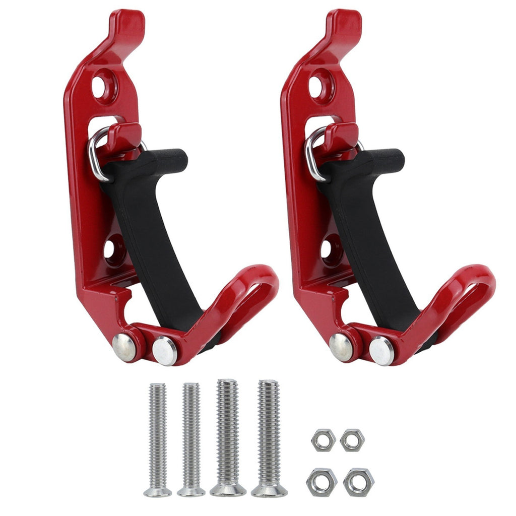 2Pcs 17-40mm Quick Release Axe Shovel Holder Roof Rack Vehicle Wall Mount Clamp