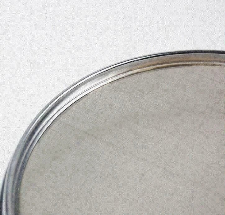 10-500 Mesh 2-0.03mm Aperture Stainless Steel 20cm Lab Standard Test Sieve