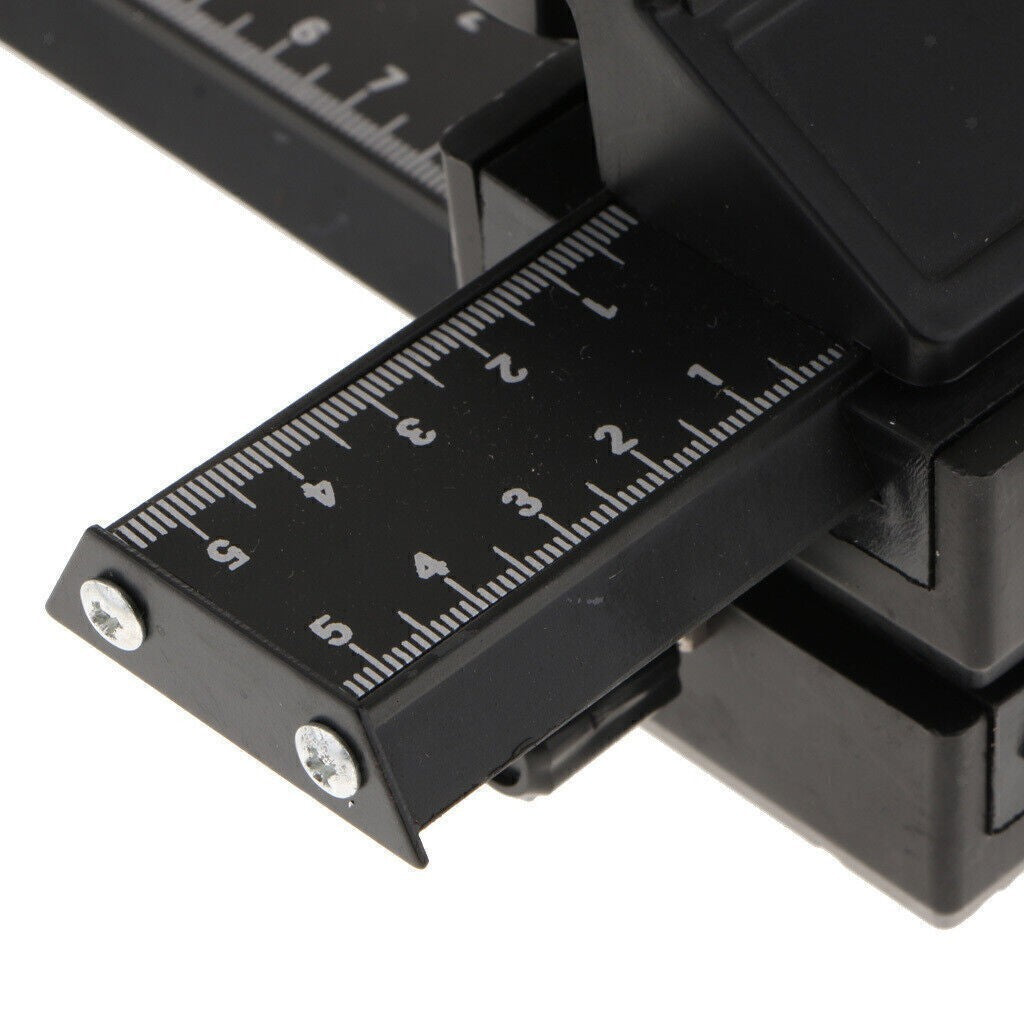 4-Way Adjustment Slide Cross Macro Slide Focusing Rail Slider
