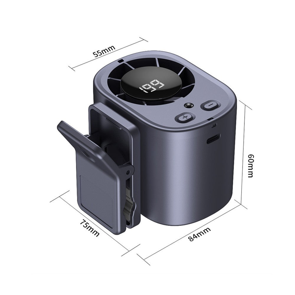 USB Rechargeable Clip on Portable Desk Fans 360 Rotation for Car Camping